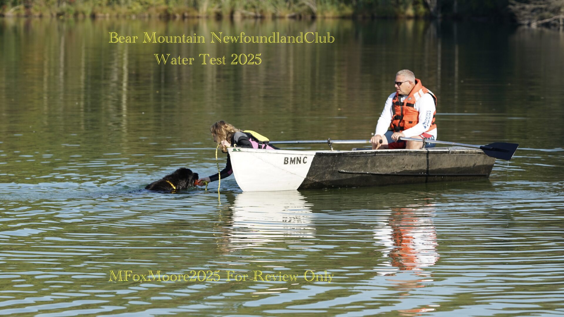 Bear Mountain Newfoundland Club Water Test 2025